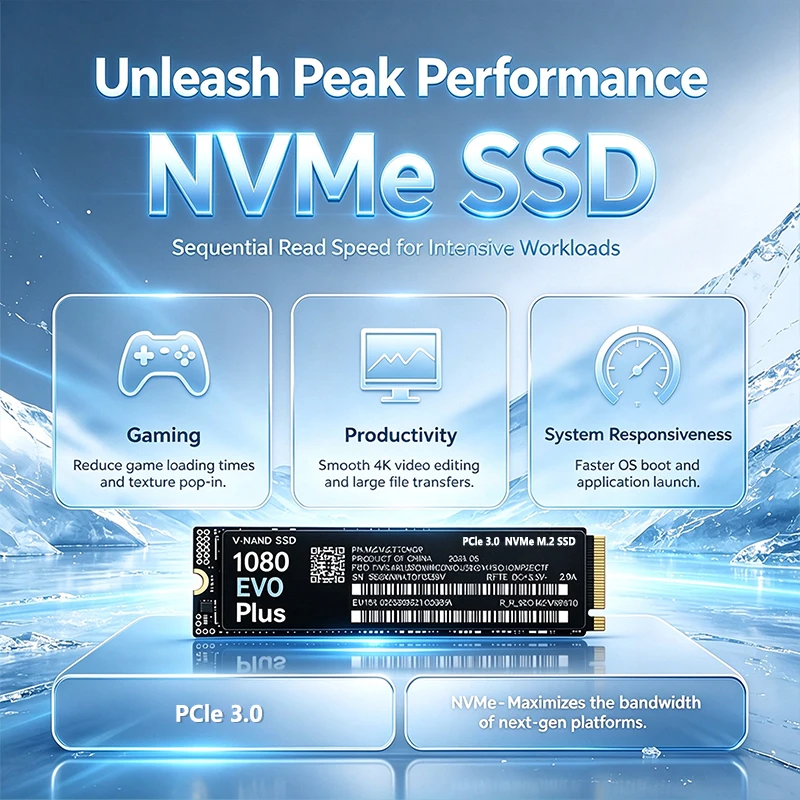 Novo SSD integrado 1080 EVO Pl - Ssd 500Gb avaliação e preço