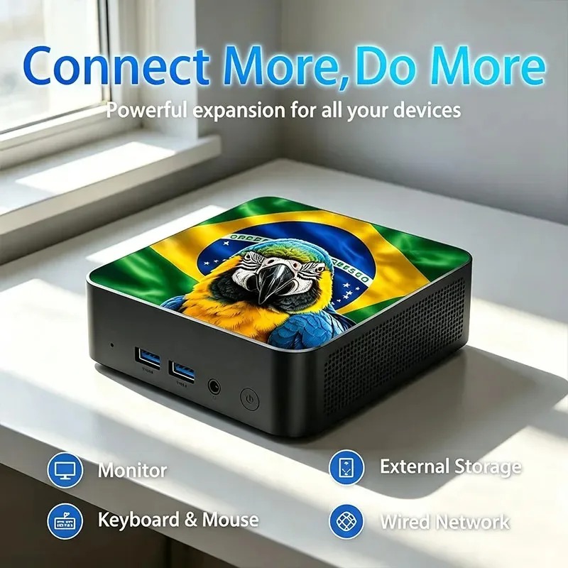 Mini PC Bandeira México Brasil - Ssd 2Tb avaliação e preço