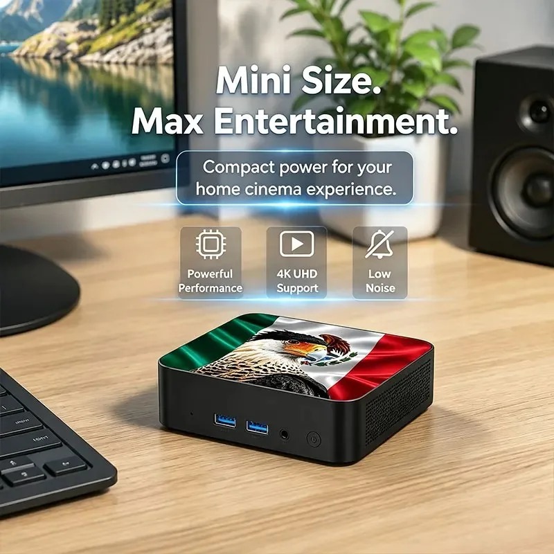 Mini PC Bandeira México Brasil - Ssd 2Tb avaliação e preço
