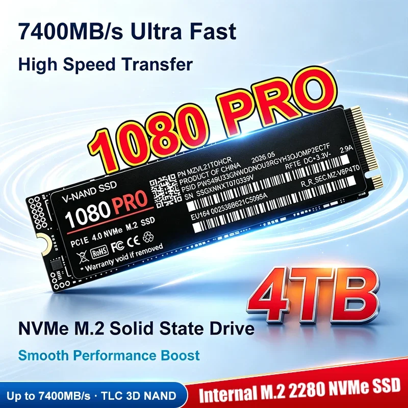 SSD interno M.2 NVMe de 7400 M - Ssd 500Gb avaliação e preço