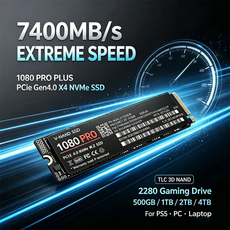 SSD interno M.2 NVMe de 7400 M - Ssd 500Gb avaliação e preço