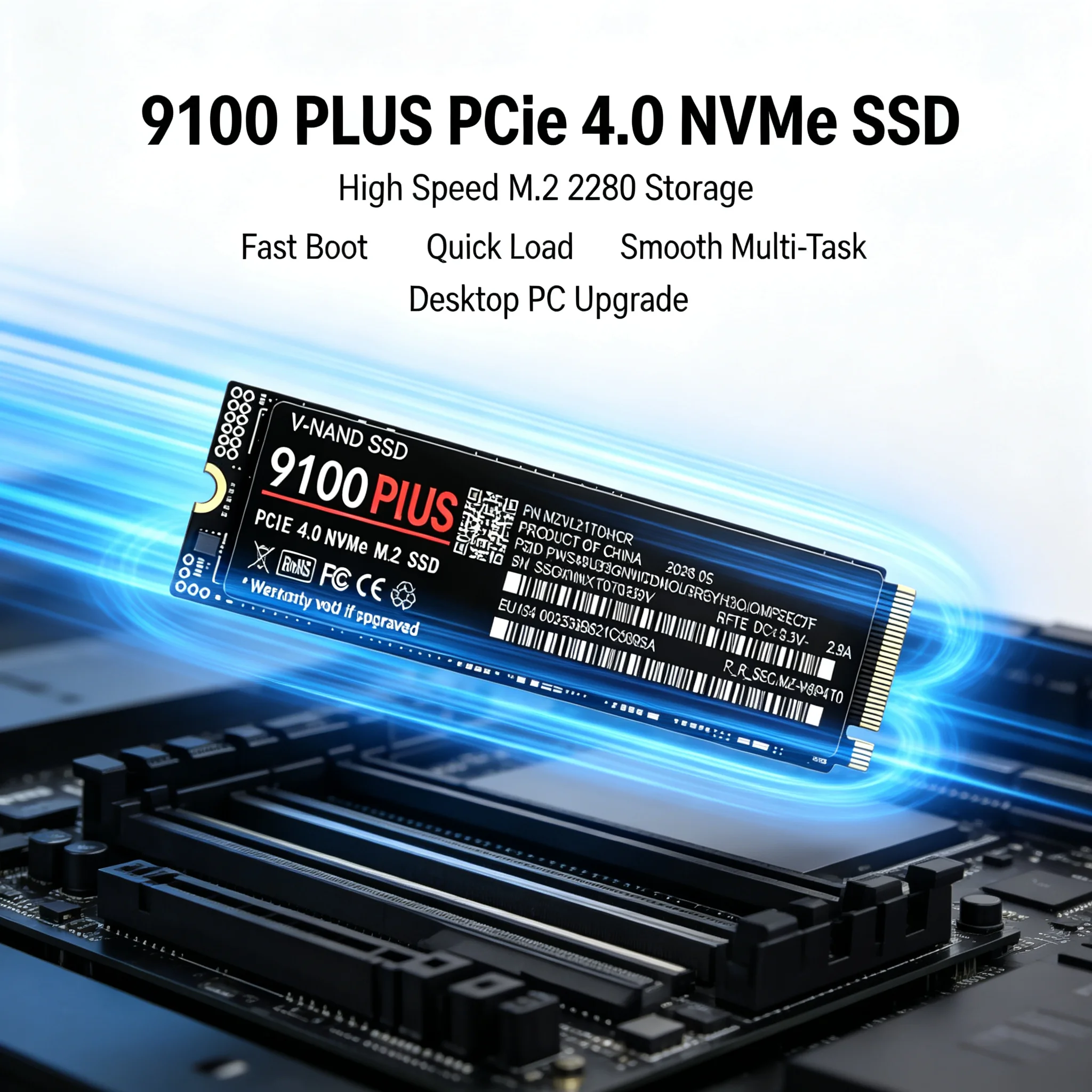 SSD M.2 NVMe 9100 PLUS PCIe Ge - Ssd 500Gb avaliação e preço