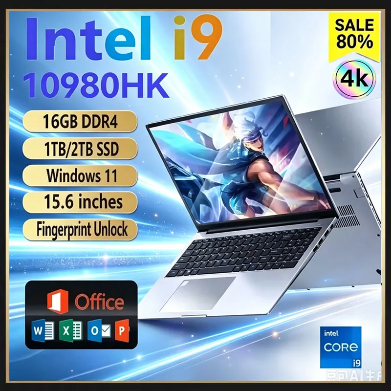 Laptop portátil de 15,6 polega - Ssd 1Tb avaliação e preço