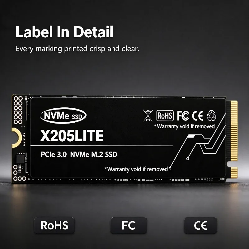 SSD M.2 NVMe X205LITE PCIe3.0  - Ssd 500Gb avaliação e preço