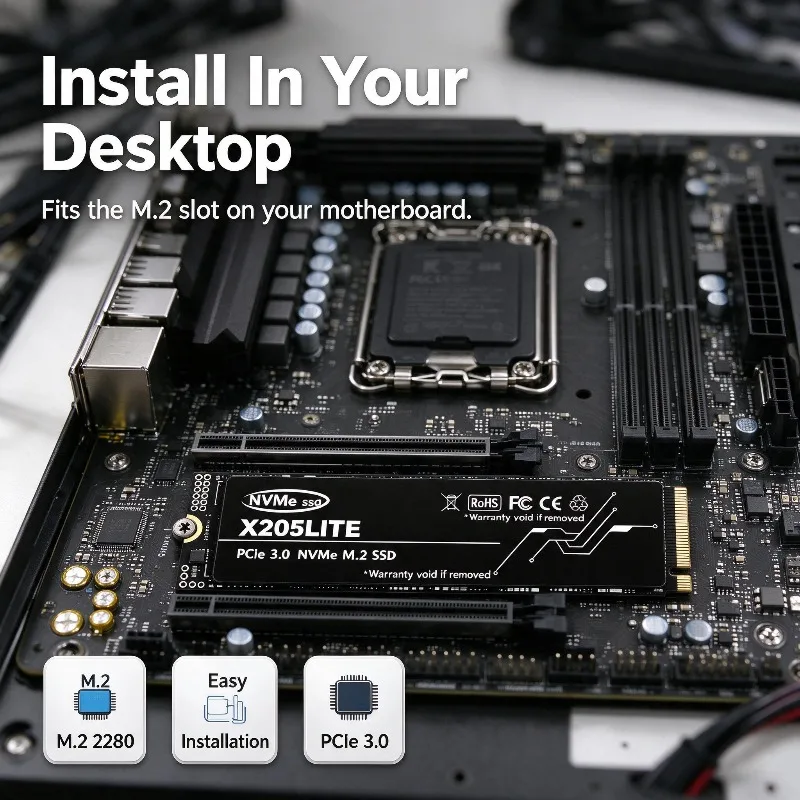 SSD M.2 NVMe X205LITE PCIe3.0  - Ssd 500Gb avaliação e preço