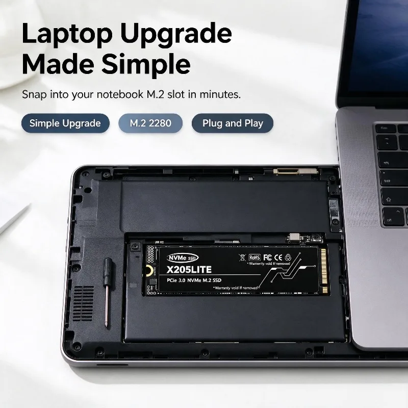 SSD M.2 NVMe X205LITE PCIe3.0  - Ssd 500Gb avaliação e preço
