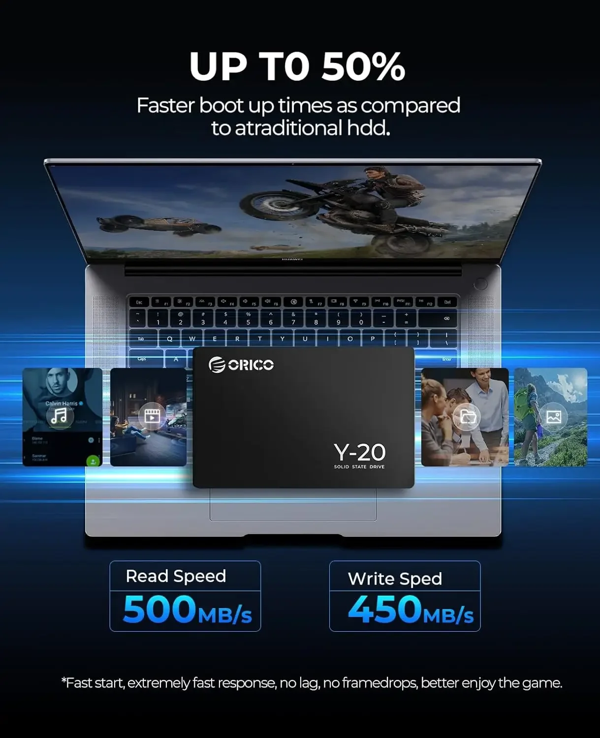 Orico sata iii ssd 2.5 ”disco  - Ssd 500Gb avaliação e preço