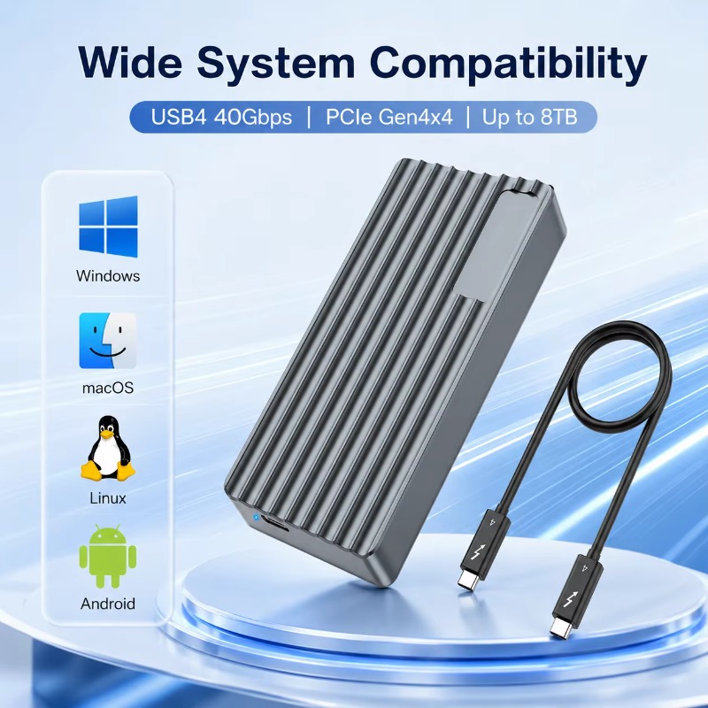 Gabinete TBT3/USB4 para SSD M. - Nvme Ssd avaliação e preço